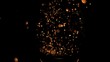 Sparks in super slow motion