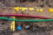 pvc pipes and cables