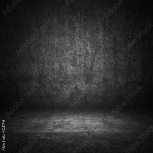 Leinwandbild Motiv Сoncrete wall. Large concrete wall. Texture.