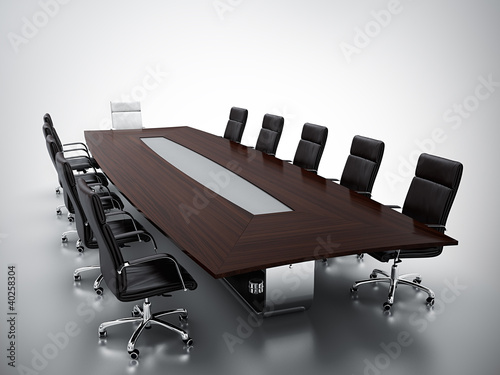 Illustration: Conference table Conference table