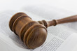 Gavel On a Legal Text Gavel On a Legal Text