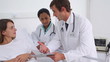Doctor giving explanation to his patient