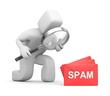 3d person analyzes spam 3d person analyzes spam
