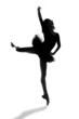 Female Ballerina in Studio