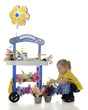 Preschooler's Flower Stand