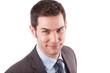 Portrait of a young caucasian business man