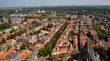 Photo: Delft City Houses from above Delft City Houses from above
