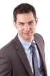 Portrait of a young caucasian business man