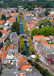 Photo: Delft Canal and Bridges from above Delft Canal and Bridges from above