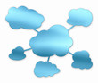 Cloud computing concept