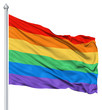 Rainbow gay flag