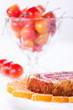 sweet rolls, jujube and cherry