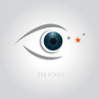 Detalii fotografie logo photographe, logo oeil