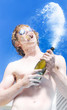 Exploding Champagne Spray