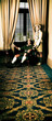 Vintage Explorers In Hotel Lobby