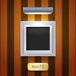 Silver photo frame