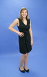 Frau im Kleid