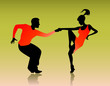 Couple dancing
