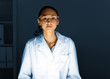 Photo: Young chemist working in laboratory Young chemist working in laboratory