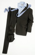 Herrenoutfit: Anzug, Hemd, Sacko, Hose, Krawatte