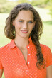 Young woman smiling, portrait