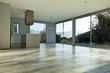 beautiful modern house, view of kitchen