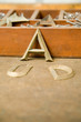 Verschiedene Buchstaben