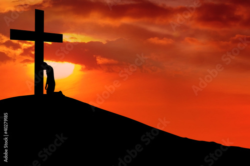 Photo: Christian background - Desperation Christian background - Desperation