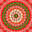 Illustration: Mandala Round Ornament Pattern Floral Drawing Mandala Round Ornament Pattern Floral Drawing
