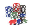Illustration: Gambling Chips Gambling Chips