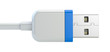 usb plug isolated on white