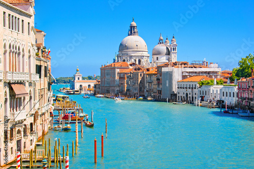 Foto: Famous Canal Grande in Venice, Italy Famous Canal Grande in Venice, Italy