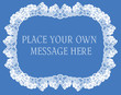 Frame lace-like
