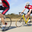 Cyclists in pursuit