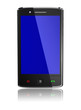 Mobile phone with blank screen. Has clipping paths. Mobile phone with blank screen. Has clipping paths.