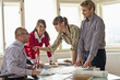 Business people in office