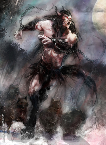 Illustration: werewolf werewolf