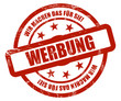 Sternen Stempel rot grunge rt WMDFS WERBUNG