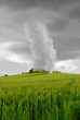 Photo: tornado surrounds the house on the hill tornado surrounds the house on the hill