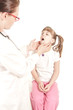 Cute lgirl at the doctor's office Cute lgirl at the doctor's office