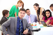Business people - teamwork