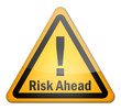 Hazard Sign "Risk Ahead"