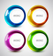 Abstract swirl set