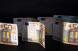 dinero, euros, billetes