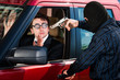Robbery of the businessman