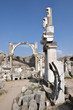 Fountain of Domitianus and Domitianus (Domitian) Square in Ephes