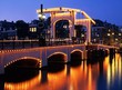 The Skinny Bridge, Amsterdam, Holland © Arena Photo UK