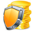 Gold coins & coat