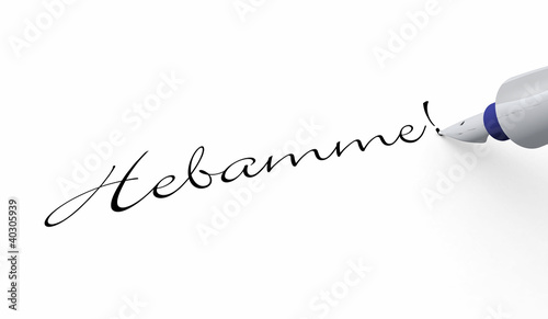Illustration: Stift Konzept - Hebamme! Stift Konzept - Hebamme!
