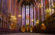 Illuminated Interior Of The Sa...